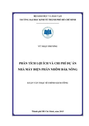 Phân Tích Lợi Ích và Chi Phí Dự Án Nhà Máy Điện Phân