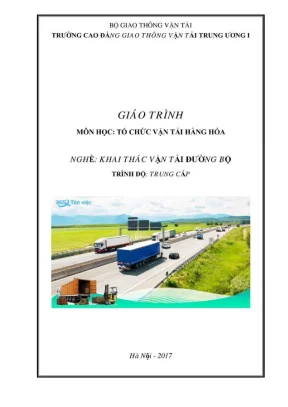 Giáo trình tổ chức vận tải hàng hóa đường bộ trung cấp