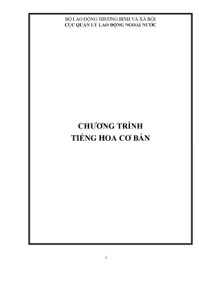 Khóa Học Tiếng Hoa Cơ Bản Dành Cho Người Việt