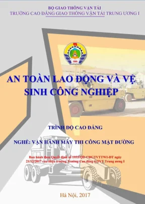 Giáo trình An toàn lao động Vận hành máy thi công
