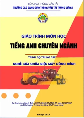 Giáo trình Tiếng Anh chuyên ngành sửa chữa ô tô (PDF)
