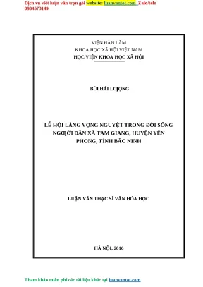 Khám Phá Lễ Hội Làng Vọng Nguyệt Tại Bắc Ninh