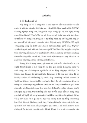 Xây Dựng Đời Sống Văn Hóa Nông Thôn Tỉnh Nghệ An: Giải 