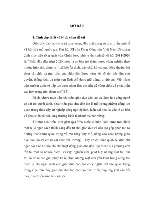 Quản lý ngân sách nhà nước cho giáo dục tại huyện Ba Vì,
