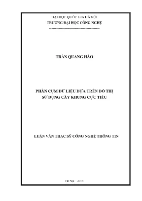 Phân Cụm Dữ Liệu Dựa Trên Đồ Thị Sử Dụng Cây Khung Cực Tiểu