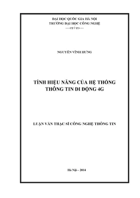 Tính Hiệu Năng Hệ Thống Thông Tin Di Động 4G