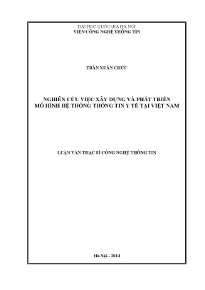 Mô Hình Hệ Thống Thông Tin Y Tế Tại Việt Nam: Nghiên Cứu