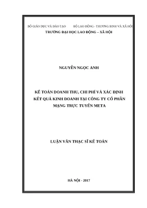 Nâng cao Kế Toán Doanh Thu và Chi Phí tại Công Ty Cổ