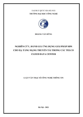 Nghiên cứu ứng dụng giải pháp SDN cho hạ tầng mạng trong