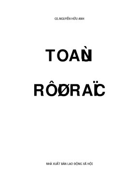 Giáo Trình Toán Rời Rạc của GS Nguyễn Hữu Anh