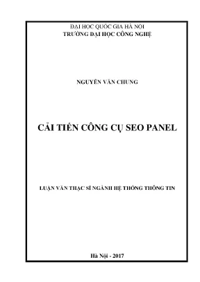 Cải Tiến Công Cụ SEO Panel: Giải Pháp Tối Ưu Hóa Hiệu Quả
