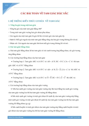 Khám Phá Các Bài Toán Về Tam Giác