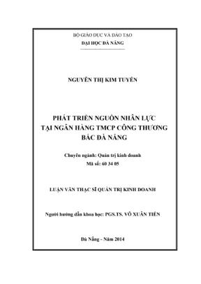 Luận văn: Phát triển nguồn nhân lực tại Vietinbank