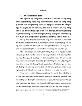 Bồi Dưỡng Công Chức Tại UBND Huyện An Lão, Tỉnh Bình Định