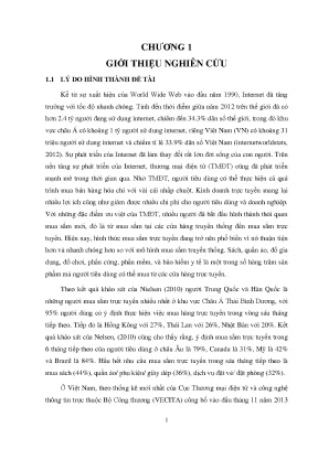 Yếu tố ảnh hưởng đến quyết định mua sắm thời trang trực