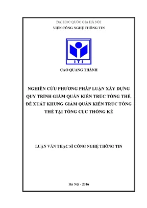 Nghiên cứu phương pháp xây dựng quy trình giám quản kiến