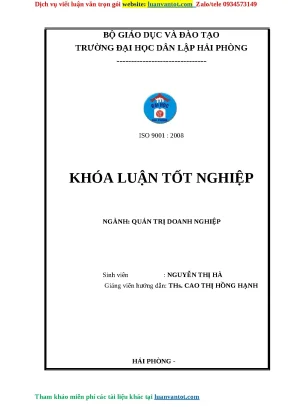 Nâng cao hiệu quả sản xuất kinh doanh tại Công ty Cổ
