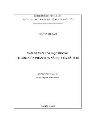 Văn Hóa Học Đường: Phân Tích Phản Biện Từ Báo Chí