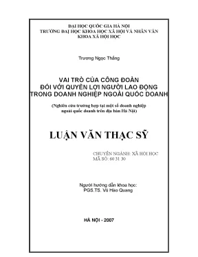 Vai trò của công đoàn trong bảo vệ quyền lợi người lao
