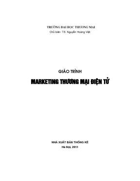 Giáo Trình Marketing Thương Mại Điện Tử: Kiến Thức Cốt 