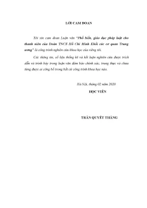 Giáo Dục Pháp Luật Cho Thanh Niên: Vai Trò Của Đoàn