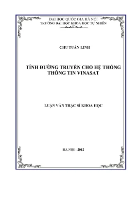 Tính Toán Đường Truyền Thông Tin Vệ Tinh Vinasat