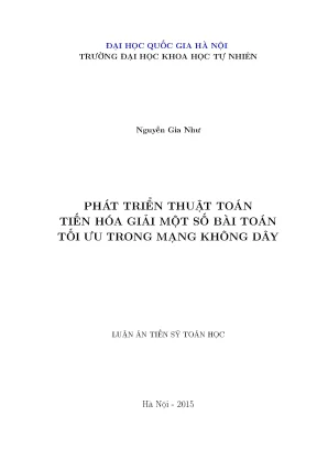 Phát Triển Thuật Toán Tiến Hóa Cho Tối Ưu Hóa Mạng Không Dây