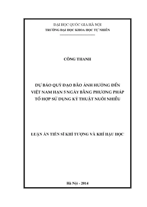 Dự báo quỹ đạo bão ảnh hưởng đến Việt Nam trong 5 ngày