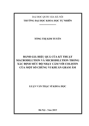 Đánh Giá Hiệu Quả Kỹ Thuật Macrodilution và