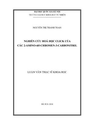 Nghiên cứu hóa học click của