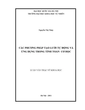 Phương Pháp Tạo Lưới Tự Động Trong Tính Toán Cơ Học