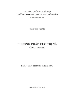 Phương Pháp Cực Trị và Ứng Dụng Trong Toán Học