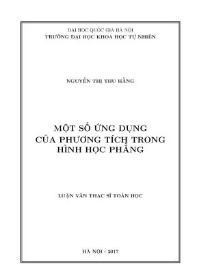 Ứng Dụng Phương Tích Trong Hình Học Phẳng