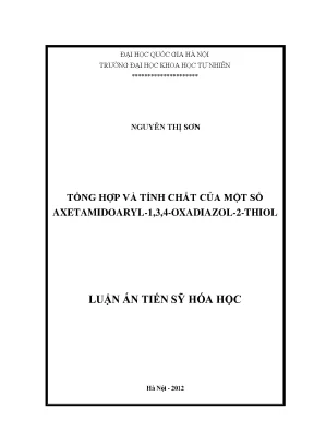 Tổng hợp và nghiên cứu tính chất axetamidoaryl