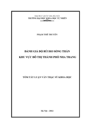 Đánh Giá Rủi Ro Sóng Thần Tại Thành Phố Nha Trang