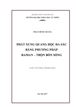 Nghiên cứu phát xung quang học đa sắc bằng phương pháp