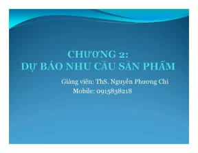 Dự Báo Nhu Cầu Sản Phẩm: Phương Pháp và Vai Trò