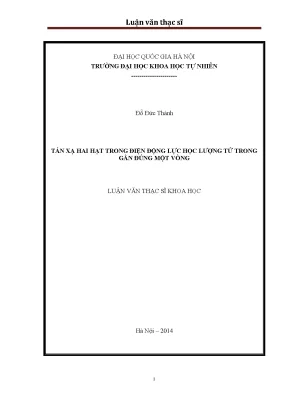 Nghiên cứu tán xạ hai hạt trong điện động lực học lượng tử