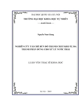 Nghiên cứu khả năng xử lý nước thải bằng phèn nhôm và