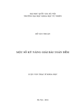 Kỹ Năng Giải Bài Toán Đếm Hiệu Quả