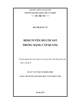 Định Tuyến Multicast Trong Mạng Cáp Quang: Giải Pháp 