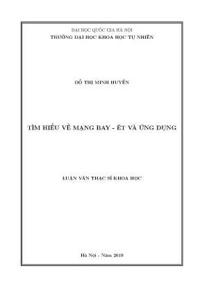 Nghiên cứu mạng Bay-ét và ứng dụng trong thống kê