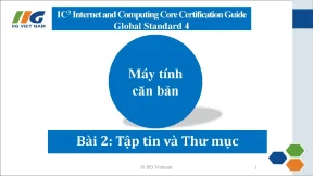 Hướng Dẫn Sử Dụng Tập Tin và Thư Mục Trong Windows