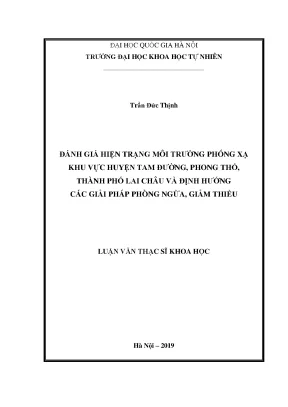 Đánh Giá Môi Trường Phóng Xạ Huyện Tam Đường, Lai Châu: