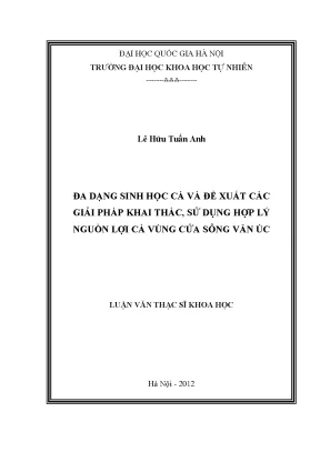 Đa Dạng Sinh Học Cá và Giải Pháp Khai Thác Bền Vững Tại