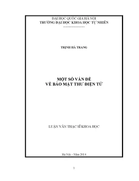 Bảo Mật Thư Điện Tử: Giải Pháp và Thách Thức