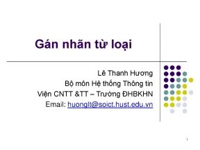 Gán Nhãn Từ Loại: Tại Sao và Cách Thực Hiện