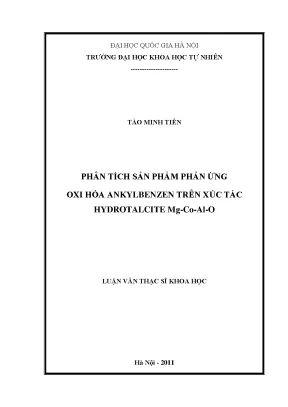 Phân Tích Sản Phẩm Oxi Hóa Ankylbenzen Trên Xúc Tác