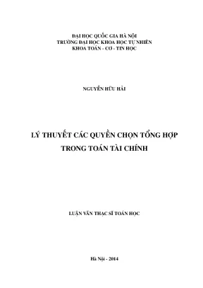 Lý Thuyết Quyền Chọn Tổng Hợp Trong Toán Tài Chính