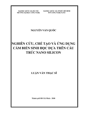 Nghiên cứu và ứng dụng cảm biến sinh học từ cấu trúc
